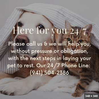 Same day pick up of your pet & Next day return of your pet's remains - We're Here For You Weekends & After Hours
Our services and transportation to and from your home are available outside of typical business hours with plain and simple pricing. There are no extra fees to our customers, we know that your needs as a pet owner don't stop outside of business hours and so someone is always available to answer your call, 24/7 Same day pick up of your pet & Next day return of your pet's remains - We're Here For You Weekends & After Hours
Our services and transportation to and from your home are available outside of typical business hours with plain and simple pricing. There are no extra fees to our customers, we know that your needs as a pet owner don't stop outside of business hours and so someone is always available to answer your call, 24/7