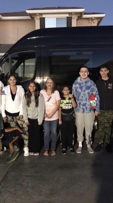 Ortiz vacation - Transportation or Ortiz family I am Modesto, CA to Sacramento airport ￼