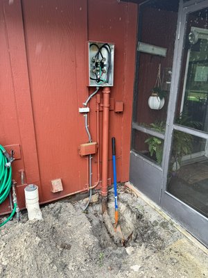 FPL Meter Replacement - Meter Replacement with Permit pulled and Passed we needed a new Disconnect and Main Grounding system. FPL Meter Replacement - Meter Replacement with Permit pulled and Passed we needed a new Disconnect and Main Grounding system.