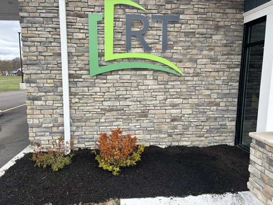 RT Federal Credit Union Spring Spruce Up! - Lawn Thyme LLC had the pleasure of doing a spring clean up & spruce up at RT Federal Credit Union in Lyons Falls. We cleaned the sidewalks and parking lot from routine winter maintenance, replaced old pine mulch with new black mulch along with replacing a dead evergreen tree. RT Federal Credit Union Spring Spruce Up! - Lawn Thyme LLC had the pleasure of doing a spring clean up & spruce up at RT Federal Credit Union in Lyons Falls. We cleaned the sidewalks and parking lot from routine winter maintenance, replaced old pine mulch with new black mulch along with replacing a dead evergreen tree.