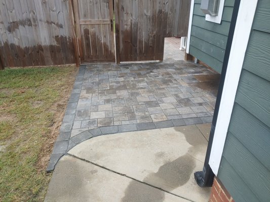 Patio in Fuquay - i did this job last week in Fuquay Varina. Completed on 7/14/23 Patio in Fuquay - i did this job last week in Fuquay Varina. Completed on 7/14/23
