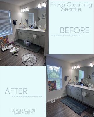 Bathroom Cleaning - Give your bathroom a fresh, hygienic glow! ✨
Our professional bathroom cleaning service includes deep cleaning and sanitizing of sinks, tubs, showers, toilets, mirrors, and all surfaces. We remove soap scum, water stains, and buildup — leaving your bathroom spotless and refreshed.
Perfect for regular upkeep or a one-time deep clean, especially before guests arrive or after a busy week.
✅ Deep disinfection
✅ Hard water & soap scum removal
✅ Mirror & surface polishing
✅ Floor cleaning & trash removal
Let us take care of the dirty work — so you can enjoy a sparkling, fresh space! Bathroom Cleaning - Give your bathroom a fresh, hygienic glow! ✨
Our professional bathroom cleaning service includes deep cleaning and sanitizing of sinks, tubs, showers, toilets, mirrors, and all surfaces. We remove soap scum, water stains, and buildup — leaving your bathroom spotless and refreshed.
Perfect for regular upkeep or a one-time deep clean, especially before guests arrive or after a busy week.
✅ Deep disinfection
✅ Hard water & soap scum removal
✅ Mirror & surface polishing
✅ Floor cleaning & trash removal
Let us take care of the dirty work — so you can enjoy a sparkling, fresh space!