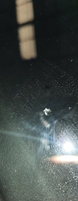 windshield chip repair in skilled hands - The repair had to be done. Because  the windshield had lost its structural integrity. When we finish the repair The structural integrity will be fully restored.