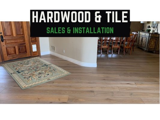 Hardwood and Tile Sales and Installation - Embark on a journey of elegance and sophistication with our premier hardwood and tile flooring sales and installation services. Whether you crave the classic charm of hardwood or the sleek appeal of tile, we offer an extensive selection of premium flooring options to elevate any space. Discover the unparalleled beauty, durability, and versatility of hardwood and tile flooring as we guide you through the exceptional benefits of choosing these timeless materials for your home or business.

Timeless Beauty That Endures
Experience the timeless allure of hardwood and tile flooring that never goes out of style. With their natural beauty and classic elegance, hardwood and tile flooring add a touch of sophistication to any room, creating a lasting impression that enhances the overall aesthetic of your space. Whether you prefer the warm, rich tones of hardwood or the sleek, contemporary look of tile, our premium flooring options are sure to elevate the beauty of your environment for years to come.

Unmatched Durability for Lasting Performance
Invest in flooring that stands the test of time with the unmatched durability of hardwood and tile. Crafted from high-quality materials and engineered for superior strength, our hardwood and tile flooring options are built to withstand the rigors of daily life while maintaining their pristine appearance and structural integrity. Say goodbye to worries of scratches, dents, and stains, and enjoy the peace of mind that comes with knowing your floors will look beautiful for years to come.

Versatile Design Options to Suit Any Style
Express your unique style and personality with our diverse selection of hardwood and tile flooring options. From traditional oak and maple to modern ceramic and porcelain, we offer a wide range of colors, finishes, and patterns to complement any interior aesthetic. Whether you're seeking a rustic farmhouse charm or a contemporary urban vibe, our premium flooring options provide endless design possibilities to suit your taste and enhance the beauty of your space.

Easy Maintenance for Effortless Living
Simplify your cleaning routine with the effortless maintenance of hardwood and tile flooring. Unlike carpet or laminate, which can trap dirt and allergens, hardwood and tile flooring are easy to clean and require minimal upkeep to keep them looking their best. With regular sweeping, mopping, and occasional refinishing or resealing, your hardwood and tile floors will maintain their timeless beauty and charm with minimal effort on your part.

Professional Installation for Seamless Results
Ensure a flawless finish and optimal performance with our expert hardwood and tile flooring installation services. Our team of skilled professionals will handle every aspect of the installation process with precision and care, from measuring and planning to laying and finishing. With years of experience and a commitment to excellence, we guarantee seamless results that exceed your expectations and leave you with stunning hardwood and tile floors to enjoy for years to come.

Invest in Quality, Reap the Rewards
Invest in the enduring beauty and lasting durability of premium hardwood and tile flooring and enjoy the benefits for years to come. Our high-quality floors are crafted from the finest materials and installed with meticulous attention to detail, ensuring superior performance and longevity. With proper care and maintenance, your hardwood and tile flooring will continue to enhance the beauty and value of your space for generations to come.

Transform Your Space with Hardwood and Tile Flooring Sales and Installation
Elevate your environment with the timeless beauty and unmatched durability of hardwood and tile flooring. Whether you're renovating your home or upgrading your business space, our premium flooring options provide the perfect blend of style, elegance, and functionality to suit your needs and exceed your expectations. Transform any room into a showcase of sophistication with our hardwood and tile flooring sales and installation services.