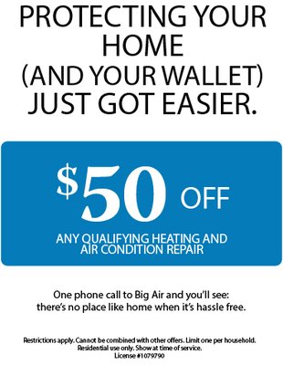 Monthly HVAC Specials - Monthly HVAC Specials:
- $79 AC Tune Up
- $50 OFF Any Qualifying Heating and Air Condition Repair
- Save Up To $2000 OFF HVAC Replacement
- $500 OFF Insulation Monthly HVAC Specials - Monthly HVAC Specials:
- $79 AC Tune Up
- $50 OFF Any Qualifying Heating and Air Condition Repair
- Save Up To $2000 OFF HVAC Replacement
- $500 OFF Insulation