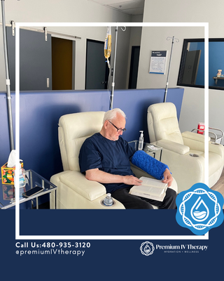 Premium IV Clients - Premium IV Therapy is the East Valley's premier mobile and IV therapy clinic!
We use a wide variety of vitamins, minerals, antioxidants, and other items to help you feel like your best self. Prevent sickness or help getting over being sick (think stomach bugs, migraines, prior to plane flights, detox, cases of flu, morning sickness, COVID, long COVID, COVID exposure, and the "I just don't feel well bugs". Or maybe it's a wellness like giving your body a boost of nutrients or your skin a drink of nutrients. And for athletes, we specially formulate your drips to speed your athletic recovery and performance in the gym, in the pool, on the court, or even on the course!
Each drip is custom formulated and tailored to your individual needs...because we are all unique individuals!
We serve Tempe to Apache Junction and north Mesa to Queen Creek. Premium IV Clients - Premium IV Therapy is the East Valley's premier mobile and IV therapy clinic!
We use a wide variety of vitamins, minerals, antioxidants, and other items to help you feel like your best self. Prevent sickness or help getting over being sick (think stomach bugs, migraines, prior to plane flights, detox, cases of flu, morning sickness, COVID, long COVID, COVID exposure, and the "I just don't feel well bugs". Or maybe it's a wellness like giving your body a boost of nutrients or your skin a drink of nutrients. And for athletes, we specially formulate your drips to speed your athletic recovery and performance in the gym, in the pool, on the court, or even on the course!
Each drip is custom formulated and tailored to your individual needs...because we are all unique individuals!
We serve Tempe to Apache Junction and north Mesa to Queen Creek.