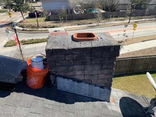 Cap installation and sealing - Cap installation and sealing flashing and crown ! Cap installation and sealing - Cap installation and sealing flashing and crown !