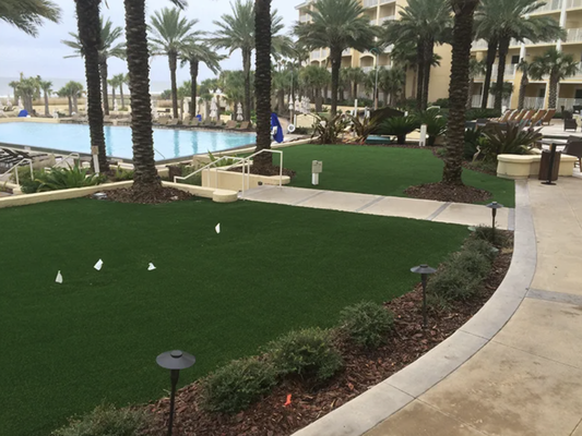 Commercial Synthetic Lawns - We are experts at installing artificial turf for both residential landscaping and commercial landscaping. The Durafield® artificial turf that we use is suitable for both small and large landscapes. Commercial Synthetic Lawns - We are experts at installing artificial turf for both residential landscaping and commercial landscaping. The Durafield® artificial turf that we use is suitable for both small and large landscapes.