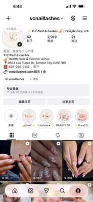 Instagram - Follow our Instagram for nail inspiration, new designs, promotions, and daily updates ✨
Located in Temple City. DM us or call/text for appointments 💅