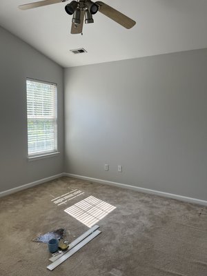 Townhome renovation - We do a lot of houses that they are going to be listed so we work within a budget but we don't cut corners. This is a prime example of what we do to make a house more marketable we painted the walls fix drywall painted trim and first and second level. we also install new lighting and fans as well. Townhome renovation - We do a lot of houses that they are going to be listed so we work within a budget but we don't cut corners. This is a prime example of what we do to make a house more marketable we painted the walls fix drywall painted trim and first and second level. we also install new lighting and fans as well.