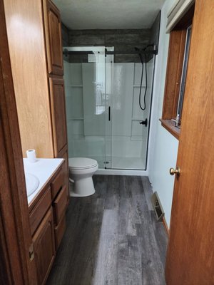 Bathroom Remodel - This was a bathroom Remodel.