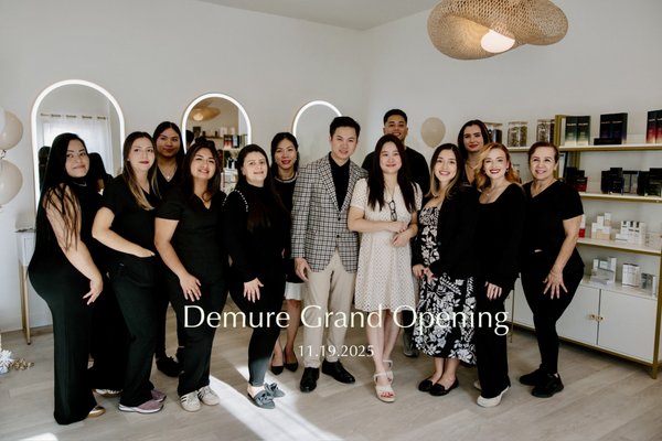 Grand opening week - We are thrilled to announce the grand opening of Demure Korean Head Spa & Wellness on Hilton Head Island! After months of planning, training, and designing a peaceful space for our community, we are finally open and ready to welcome you.

Demure brings a completely new experience to the Lowcountry — a Korean-inspired head spa focused on deep relaxation, scalp wellness, and stress relief. Our treatments include scalp analysis, double cleansing shampoos, warm halo water rinses, aromatherapy rituals, and soothing head, neck, and shoulder massage techniques that melt tension from the inside out.

Our goal is simple: to create a calm, beautiful space where you can relax, breathe, and reset. We are honored by all the support during our opening week and excited to bring this unique wellness experience to Hilton Head.

Come visit us, enjoy a moment of peace, and discover why everyone is talking about Demure Head Spa.