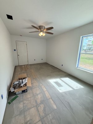 Four Bedroom Addition - Big things are happening on this four-bedroom addition 🔨
We’ve officially moved into the exciting stage—bringing this home to life with flooring, paint, and fixtures. This is where vision starts turning into reality, and every detail begins to matter.
One of the big wins on this project was leveling the existing floors so the homeowners could keep their original tile—saving them time, money, and a major demo headache.
At Cornerstone Building LLC, we’re always looking for ways to build smarter while still delivering quality that lasts.
Stay tuned… this one is coming together beautifully. Four Bedroom Addition - Big things are happening on this four-bedroom addition 🔨
We’ve officially moved into the exciting stage—bringing this home to life with flooring, paint, and fixtures. This is where vision starts turning into reality, and every detail begins to matter.
One of the big wins on this project was leveling the existing floors so the homeowners could keep their original tile—saving them time, money, and a major demo headache.
At Cornerstone Building LLC, we’re always looking for ways to build smarter while still delivering quality that lasts.
Stay tuned… this one is coming together beautifully.