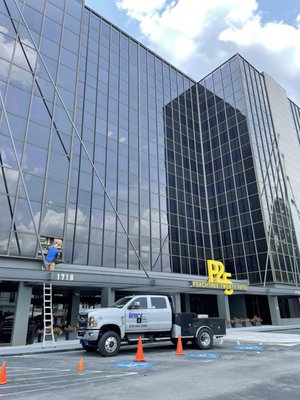 Skyscrapers in Atlanta - No job too big or small for us, don't hesitate to reach out.