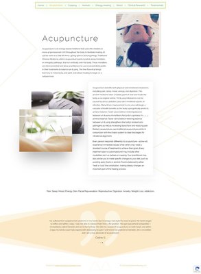 Acupuncturist Website - Dr. Burke came to me needing a website for her brand new acupuncturist business. She came to us with a basic layout for the website created in google docs and we translated that into a beautiful and interactive website that attracts customers and helps them easily book an appointment.  Acupuncturist Website - Dr. Burke came to me needing a website for her brand new acupuncturist business. She came to us with a basic layout for the website created in google docs and we translated that into a beautiful and interactive website that attracts customers and helps them easily book an appointment. 
