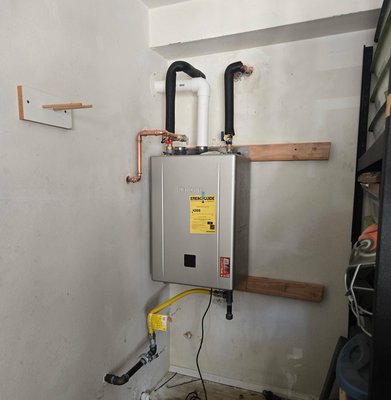 Tankless water heater - Upgraded from an old tank to a tankless Tankless water heater - Upgraded from an old tank to a tankless
