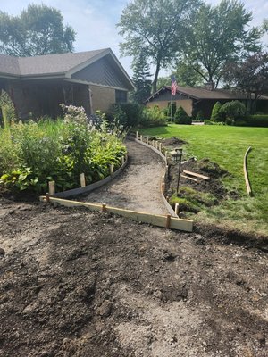 driveway installation and concrete - Driveway and walkway installations