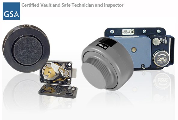 GSA Certified Vault Technicians - Central Philadelphia Locksmith has in-house GSA Certified Vault Technicians. We specialize in KabaMAS X-10 and LMK10K lock systems as well as two-factor authentication access. From installation and compliance, we handle all aspects of repair, service, entry code changes and installation within the continental United States. GSA Certified Vault Technicians - Central Philadelphia Locksmith has in-house GSA Certified Vault Technicians. We specialize in KabaMAS X-10 and LMK10K lock systems as well as two-factor authentication access. From installation and compliance, we handle all aspects of repair, service, entry code changes and installation within the continental United States.