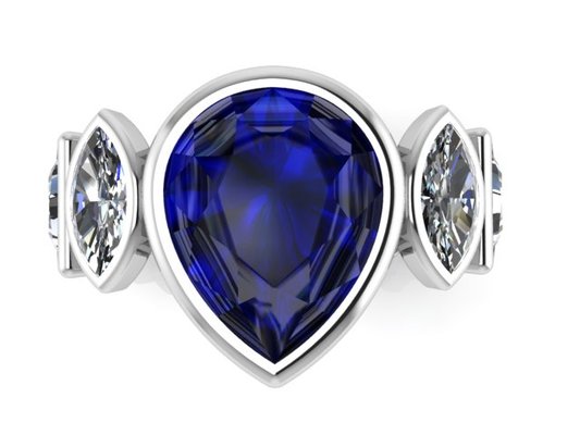 Custom Tanzanite Ring with Diamonds on White Gold - This beautiful ring was created for a client who brought in her own tanzanite stone along with a desired design for a custom ring. We offer precious and semi-precious stones for custom jewelry pieces. We welcome clients to bring in their desired design or sit with a designer to create the jewelry piece of their dreams. Custom Tanzanite Ring with Diamonds on White Gold - This beautiful ring was created for a client who brought in her own tanzanite stone along with a desired design for a custom ring. We offer precious and semi-precious stones for custom jewelry pieces. We welcome clients to bring in their desired design or sit with a designer to create the jewelry piece of their dreams.