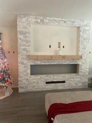 Stunning Fireplace created by Synergy Home Service! - Clients raving about their gorgeous new fireplace featuring:
Satori Ledgestone Surround: Adds a touch of natural elegance that complements any décor.
Massive 83" TV: Perfect for movie nights and entertainment in style.
Sleek 82" Electric Fireplace: Provides both warmth and ambiance without the hassle of a traditional fireplace.
Want to create your dream fireplace? Contact Synergy Home Service today for a free consultation!
#SynergyFireplace #ElectricFireplace #HomeMakeover Stunning Fireplace created by Synergy Home Service! - Clients raving about their gorgeous new fireplace featuring:
Satori Ledgestone Surround: Adds a touch of natural elegance that complements any décor.
Massive 83" TV: Perfect for movie nights and entertainment in style.
Sleek 82" Electric Fireplace: Provides both warmth and ambiance without the hassle of a traditional fireplace.
Want to create your dream fireplace? Contact Synergy Home Service today for a free consultation!
#SynergyFireplace #ElectricFireplace #HomeMakeover