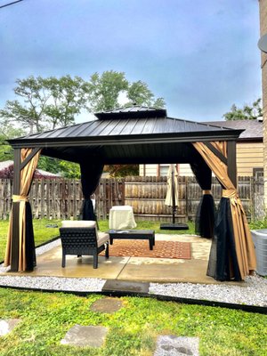 Gazebo Installation & Outdoor Furniture Assembly - Chicago & Suburbs - We provide professional and reliable assembly of gazebos and outdoor furniture across Chicago and surrounding suburbs.

Whether it’s a heavy metal gazebo from Costco, a wooden pergola, or a full patio furniture set — we handle all outdoor assemblies with expert care, secure installation, and attention to detail. We bring the right tools, plenty of experience, and a commitment to doing the job right the first time.

Why choose us:
• $1,000,000 liability insurance
• 7 years of hands-on engineering experience
• 365-day workmanship guarantee
• Free estimates

We assemble all major brands, including Sunjoy, Yardistry, Hampton Bay, Backyard Discovery, Costco, Wayfair, Amazon, and more. Whether your furniture is metal, wicker, wood, or composite — we ensure a solid and safe setup that lasts.

What we assemble outdoors:
• Gazebos (metal, wood, hardtop, soft-top, grill gazebos)
• Pergolas
• Patio dining and lounge sets
• Outdoor sectionals and chairs
• Fire pit tables and coffee tables
• Sheds, storage boxes, swings, and garden benches

Serving all of Chicago and suburbs, including:
• Chicago neighborhoods (Lincoln Park, Lakeview, Bucktown, Wicker Park, Gold Coast, River North, South Loop, West Loop, Andersonville, Edgewater, Ukrainian Village, Streeterville)
• North Shore (Evanston, Wilmette, Winnetka, Glencoe, Highland Park, Lake Forest, Kenilworth, Northfield, Glenview, Deerfield, Northbrook)
• Western Suburbs (Oak Park, River Forest, Elmhurst, Hinsdale, Clarendon Hills, Western Springs, Oak Brook, Burr Ridge, La Grange, Downers Grove)
• Northwest Suburbs (Park Ridge, Arlington Heights, Mount Prospect, Palatine, Des Plaines, Wheeling)
• Southwest Suburbs (Orland Park, Tinley Park, Palos Heights, Palos Park, Lemont, Lockport, Homer Glen)

If you don’t see your town listed — just ask! We travel.

Need same-day or next-day installation? We’re often available at short notice. Let us know what you need assembled, and we’ll give you a quick quote and time estimate. Heavy item? No problem — we come prepared.

Book now and enjoy your backyard without the hassle. Let a pro handle the build — you just relax.