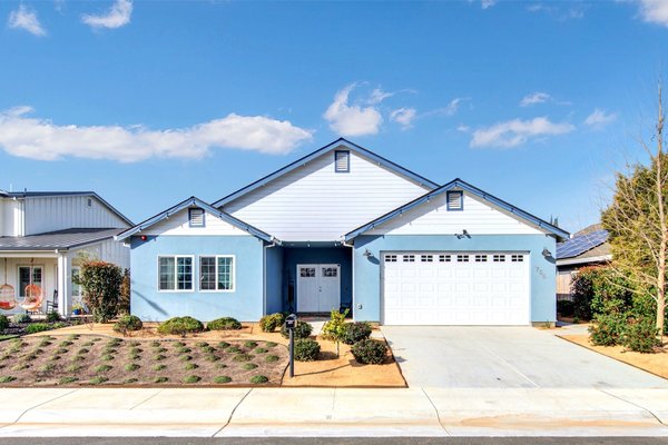 New construction home in Winters, CA. - Introducing a brand new constructed house located in the charming town of Winters, California. This modern and elegant single story house boasts an impressive 2,100 square feet of living space, situated on a spacious lot with beautiful landscaping.
As you approach the house, you'll be greeted by a welcoming front porch, perfect for relaxing and enjoying the beautiful California weather. The front door opens up to a spacious foyer, with high ceilings and stunning hardwood floors that flow throughout the house.
The heart of the house is the open-plan kitchen, which features state-of-the-art stainless steel appliances, quartz countertops, a large island with seating, and plenty of storage space. The kitchen flows seamlessly into a spacious family room, making it the perfect space for entertaining guests or spending time with family.
Outside, the house is surrounded by beautiful lawn, with plenty of space for outdoor activities and entertaining. The attached garage provides plenty of room for parking and storage.
Your home is not just a place where you live. It's your sanctuary, and we understand how much thought and care goes into planning your dream house. That's why we'll make sure your home is built to the highest standards of quality! New construction home in Winters, CA. - Introducing a brand new constructed house located in the charming town of Winters, California. This modern and elegant single story house boasts an impressive 2,100 square feet of living space, situated on a spacious lot with beautiful landscaping.
As you approach the house, you'll be greeted by a welcoming front porch, perfect for relaxing and enjoying the beautiful California weather. The front door opens up to a spacious foyer, with high ceilings and stunning hardwood floors that flow throughout the house.
The heart of the house is the open-plan kitchen, which features state-of-the-art stainless steel appliances, quartz countertops, a large island with seating, and plenty of storage space. The kitchen flows seamlessly into a spacious family room, making it the perfect space for entertaining guests or spending time with family.
Outside, the house is surrounded by beautiful lawn, with plenty of space for outdoor activities and entertaining. The attached garage provides plenty of room for parking and storage.
Your home is not just a place where you live. It's your sanctuary, and we understand how much thought and care goes into planning your dream house. That's why we'll make sure your home is built to the highest standards of quality!