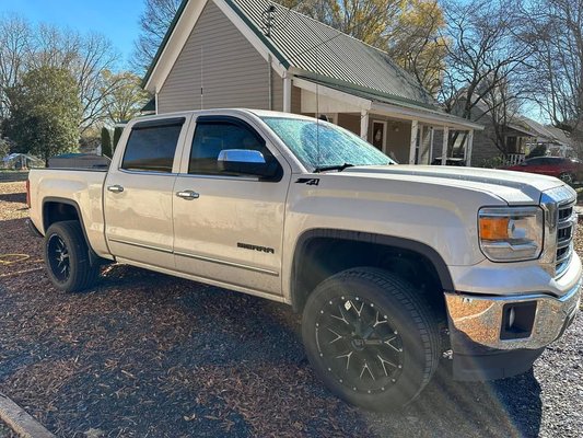 GMC Sierra - Exterior detail done on a GMC Sierra. GMC Sierra - Exterior detail done on a GMC Sierra.