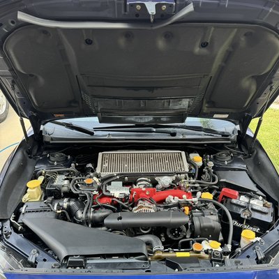 Engine Bay Detailing - Engine bay detailing performed using safe, controlled methods to remove built-up dirt, grime, and residue. Components were carefully cleaned and dressed to restore a clean, factory-like appearance without compromising sensitive areas.
A properly detailed engine bay not only improves overall presentation, but also makes it easier to spot leaks, worn components, or developing issues during routine maintenance. Engine Bay Detailing - Engine bay detailing performed using safe, controlled methods to remove built-up dirt, grime, and residue. Components were carefully cleaned and dressed to restore a clean, factory-like appearance without compromising sensitive areas.
A properly detailed engine bay not only improves overall presentation, but also makes it easier to spot leaks, worn components, or developing issues during routine maintenance.