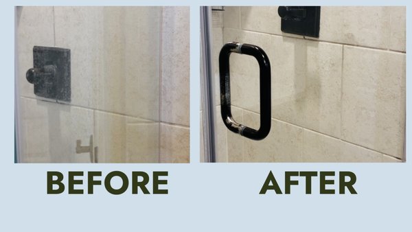 Showers and Tiles - Getting rid of hard water buildup is definitely a challenge, but don't worry—it’s nothing we can’t handle. We’ve got the technique down to a science. Showers and Tiles - Getting rid of hard water buildup is definitely a challenge, but don't worry—it’s nothing we can’t handle. We’ve got the technique down to a science.