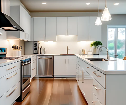 Kitchen Remodels - You spend a significant amount of time in your kitchen. Whether enjoying a round of drinks with friends or testing out a new recipe, you deserve to do it in a kitchen you love. Bear State Construction Services offers kitchen remodeling services in Fresno, CA. We work directly with cabinet vendors to provide luxury options at the most affordable price. Whether you want a few simple upgrades or a complete transformation, you can trust us with jobs of any size.