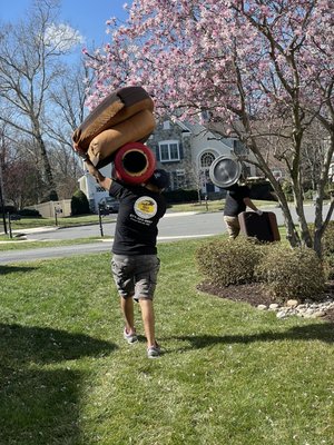Patio Furniture removal in Oakton Virginia. We scheduled this costumer for last minute pick up and made sure they were completely satisfied! - We had the pleasure of performing a junk removal job in Oakton, Virginia recently. The customer had requested removal of her patio furniture to make room for new furniture to be delivered at the end of the day. We made sure to fit her into our schedule and completed the job by hauling away everything she needed in our 15 cubic yard dump truck. We're thrilled to report that she was highly satisfied with our service, and she has reached out to us several times since then to request removal of other items. #Vienna #Arlington Patio Furniture removal in Oakton Virginia. We scheduled this costumer for last minute pick up and made sure they were completely satisfied! - We had the pleasure of performing a junk removal job in Oakton, Virginia recently. The customer had requested removal of her patio furniture to make room for new furniture to be delivered at the end of the day. We made sure to fit her into our schedule and completed the job by hauling away everything she needed in our 15 cubic yard dump truck. We're thrilled to report that she was highly satisfied with our service, and she has reached out to us several times since then to request removal of other items. #Vienna #Arlington