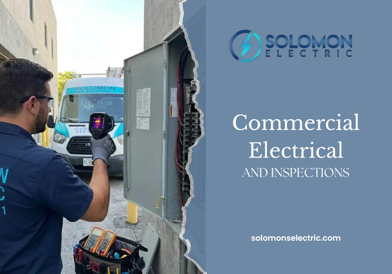 Commercial Power Inspection - From warehouse lighting to tenant build-outs, we provide professional commercial electrical services designed to keep your business compliant and fully operational. Our team handles code compliance inspections, commercial wiring, service upgrades, and FPL coordination. We ensure safe installations that meet all local and state regulations while minimizing disruption to your operations. Commercial Power Inspection - From warehouse lighting to tenant build-outs, we provide professional commercial electrical services designed to keep your business compliant and fully operational. Our team handles code compliance inspections, commercial wiring, service upgrades, and FPL coordination. We ensure safe installations that meet all local and state regulations while minimizing disruption to your operations.