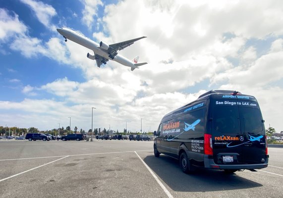 San Diego to LAX Shuttle - The San Diego to LAX shuttle bus – reLAXsan is San Diego's premier LAX airport shuttle, operating a direct shuttle route from San Diego to LAX and LAX to San Diego. The reLAXsan shuttle to LAX offers hassle-free scheduled shuttle bus routes between LAX airport and San Diego, CA twice a day, 7 days a week! Having launched its service in July 2023, reLAXsan has quickly become the shuttle of choice for San Diegan's flying out of Los Angeles Airport and for travelers visiting San Diego. Tickets for the scheduled shuttle to LAX are just $68. Choose from 3 San Diego county stops (Old Town to LAX, Sorrento Valley to LAX and Oceanside to LAX) and ride direct to LAX airport. Perks of riding the reLAXsan shuttle: Luxury Mercedes Sprinter van with a high roof, black leather seats, commercially licensed drivers, free on board snacks and water, convenient drop-off at LAX airport, luggage storage in the rear, exceptional customer service. To experience hassle-free travel, choose reLAXsan every time you need a shuttle to LAX.
Visit our website to book your ride today! San Diego to LAX Shuttle - The San Diego to LAX shuttle bus – reLAXsan is San Diego's premier LAX airport shuttle, operating a direct shuttle route from San Diego to LAX and LAX to San Diego. The reLAXsan shuttle to LAX offers hassle-free scheduled shuttle bus routes between LAX airport and San Diego, CA twice a day, 7 days a week! Having launched its service in July 2023, reLAXsan has quickly become the shuttle of choice for San Diegan's flying out of Los Angeles Airport and for travelers visiting San Diego. Tickets for the scheduled shuttle to LAX are just $68. Choose from 3 San Diego county stops (Old Town to LAX, Sorrento Valley to LAX and Oceanside to LAX) and ride direct to LAX airport. Perks of riding the reLAXsan shuttle: Luxury Mercedes Sprinter van with a high roof, black leather seats, commercially licensed drivers, free on board snacks and water, convenient drop-off at LAX airport, luggage storage in the rear, exceptional customer service. To experience hassle-free travel, choose reLAXsan every time you need a shuttle to LAX.
Visit our website to book your ride today!