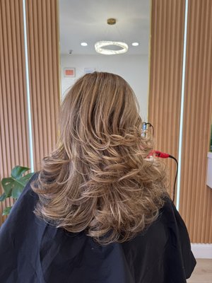 Spring color - This beautiful balayage and haircut is done few days ago at Lola Bella Salone.
Soft balayage with a beautiful bouncy layered haircut Spring color - This beautiful balayage and haircut is done few days ago at Lola Bella Salone.
Soft balayage with a beautiful bouncy layered haircut