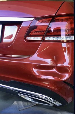 2016 Mercedes E-Class - 2016 Mercedes E-Class Before and After Rear Bumper damage. All done in just One day! 2016 Mercedes E-Class - 2016 Mercedes E-Class Before and After Rear Bumper damage. All done in just One day!