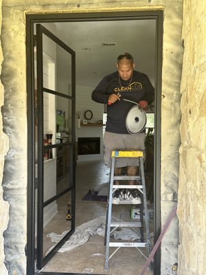 Entry Door Frame - Getting that Entry Door Frame Replaced and Upgraded to an Iron Door? YES!!! More secure, energy efficient and customizable, plus it requires minimal maintenance! Entry Door Frame - Getting that Entry Door Frame Replaced and Upgraded to an Iron Door? YES!!! More secure, energy efficient and customizable, plus it requires minimal maintenance!