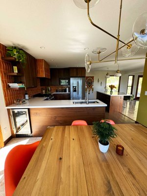 Retro Kitchen + 2 Bathroom Remodel - Forestville - Retro Kitchen + 2 Bathroom Remodel (Partnered with Interior Design Firm) - Forestville, C.A.