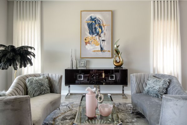 Drapes & Roman Shades - Mix project of Roman shades and Drapes.