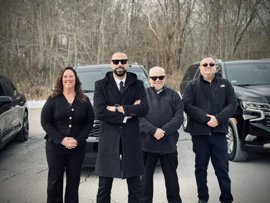 Rob and his team - Services: Airport transportation, limo service, special events, and private car service.