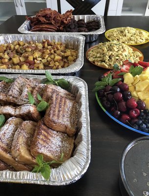 Brunch/Breakfast - Clients have the option to build their own menu. Choose your favorites meals and let Chef Key prepare a delicious spread!