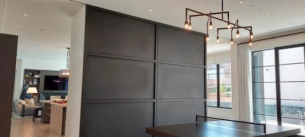 Custom Rug Panels - This unique project is one of a kind.
Our client wanted to create 6 separate rug panels for their sliding door, to use as accents. 

We LOVE creative ideas.