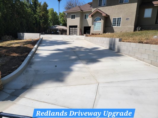 Driveway Upgrade - We removed the old asphalt driveway and completely rebuilt it with durable, clean concrete from the street approach up to the garage. We also constructed new block retaining walls and added a curb along the side of the driveway for a finished, long-lasting look.
This upgrade not only improves functionality but also enhances the curb appeal of this beautiful home. Driveway Upgrade - We removed the old asphalt driveway and completely rebuilt it with durable, clean concrete from the street approach up to the garage. We also constructed new block retaining walls and added a curb along the side of the driveway for a finished, long-lasting look.
This upgrade not only improves functionality but also enhances the curb appeal of this beautiful home.