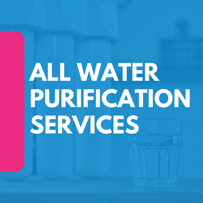 All Water Purification Services - Whether your home is nestled in the countryside or part of a suburban neighborhood, your well water supply likely originates from groundwater or surface water sources. The way you treat this water affects nearly every corner of your life at home, from the quality of the water for drinking, cooking and bathing, to the health and longevity of water-using appliances. If you’re a homeowner, you bear the responsibility for ensuring the quality of your water and managing any necessary treatments. We offer a variety of treatment solutions to effectively address your needs. First, let’s break it down into the two kinds of water use, and how we treat both. All Water Purification Services - Whether your home is nestled in the countryside or part of a suburban neighborhood, your well water supply likely originates from groundwater or surface water sources. The way you treat this water affects nearly every corner of your life at home, from the quality of the water for drinking, cooking and bathing, to the health and longevity of water-using appliances. If you’re a homeowner, you bear the responsibility for ensuring the quality of your water and managing any necessary treatments. We offer a variety of treatment solutions to effectively address your needs. First, let’s break it down into the two kinds of water use, and how we treat both.