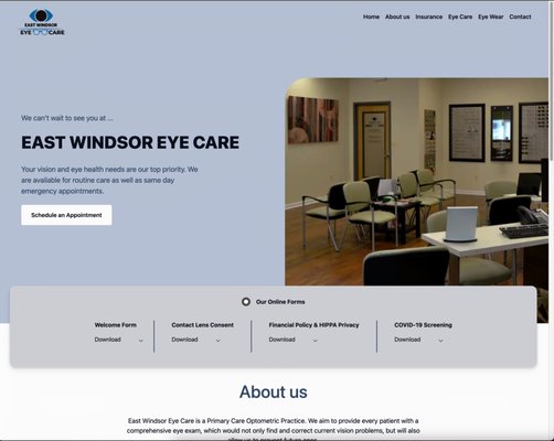 East Windsor Eye Care Website Redesign - This project is more than just a redesign—it's an evolution of how users perceive and engage with their brand. We crafted a digital journey that transcends the ordinary, captivates the senses, and creates lasting impressions. East Windsor Eye Care Website Redesign - This project is more than just a redesign—it's an evolution of how users perceive and engage with their brand. We crafted a digital journey that transcends the ordinary, captivates the senses, and creates lasting impressions.