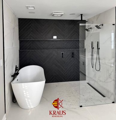 Bathroom Remodel, CA 95110 - This Bathroom Remodeling project focused on creating a modern, functional, and stylish space. Here’s what was involved:

• Demolition & Preparation – Removal of outdated fixtures, non load bearing walls, flooring, and tiles to make way for new installations.
• New Flooring – Installation of high-quality, water-resistant tiles for durability and elegance.
• Shower & Bathtub Renovation – Replaced old fixtures with a contemporary shower system and bathtub for improved functionality and comfort.
• Lighting & Electrical – Added brighter, energy-efficient lighting, creating a welcoming and practical environment.
• Wall Finishing & Paint – Smooth finish applied to walls and fresh paint for a clean, updated feel.

This project resulted in a beautifully transformed bathroom, designed with both style and functionality in mind.

💬 Interested in transforming your bathroom? Contact us today to discuss your ideas!
📞 Call us at +1 (669) 649-8787