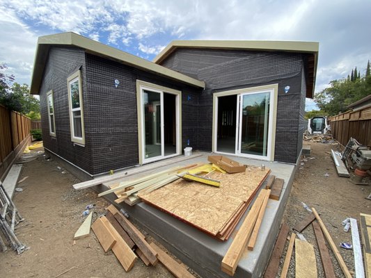 Saratoga ADU build (current build) - This is a 1,000 sq. ft. detached ADU that we are currently building in Saratoga. Start to finish will be within 4 months!! Saratoga ADU build (current build) - This is a 1,000 sq. ft. detached ADU that we are currently building in Saratoga. Start to finish will be within 4 months!!