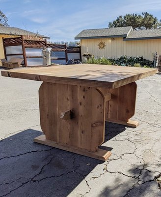 Custom Built Table - Custom Table built to client specifications Custom Built Table - Custom Table built to client specifications