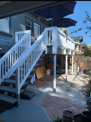 Custom Wood
Deck Design
& Installation - This custom deck project was designed and built to expand the home’s outdoor living space with a durable, elevated wood structure.
The scope included structural framing, stairs, railings, and a clean, functional layout tailored to the property’s layout and elevation.
The finished deck provides a strong, well-built outdoor space ideal for everyday use while enhancing the home’s overall value and usability. Custom Wood
Deck Design
& Installation - This custom deck project was designed and built to expand the home’s outdoor living space with a durable, elevated wood structure.
The scope included structural framing, stairs, railings, and a clean, functional layout tailored to the property’s layout and elevation.
The finished deck provides a strong, well-built outdoor space ideal for everyday use while enhancing the home’s overall value and usability.
