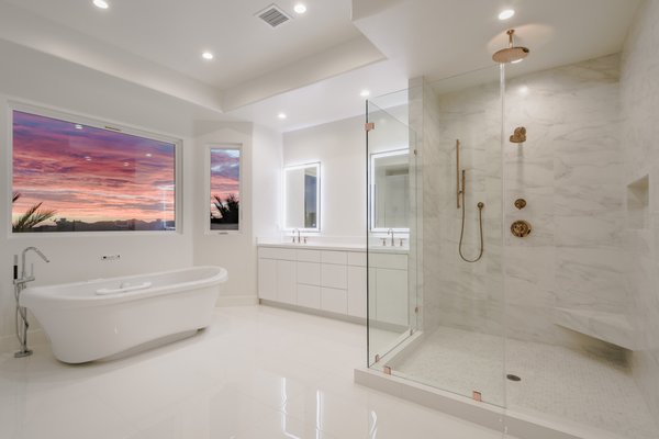 The Casa Blanca - Home Remodeling - Marina and Mike, a driven and visionary couple, had always longed for a beautiful home that seamlessly blended comfort and functionality with a vacation-like ambiance. After an exhaustive year of searching, they finally stumbled upon their dream property. However, it required significant updates to align with their high expectations for a comfortable and luxurious living space.
Determined to bring their vision to life, Marina and Mike turned to Lavie Construction for assistance. They expressed their desire for a home adorned with classic and warm white colors, featuring timeless materials, modern fixtures, a spacious master bathroom, a stunning kitchen, and elegant wood floors.
Collaborating closely with Marina and Mike, Lavie Construction embarked on a transformative project that exceeded all expectations. Together, they added a fully equipped chef kitchen, boasting top-of-the-line appliances and designed to inspire culinary excellence. Lavie Construction skillfully crafted four and a half luxurious bathrooms, designed to provide ultimate relaxation and indulgence. Furthermore, they created a dedicated sauna room, offering a blissful escape from daily stresses.
To infuse the residence with a sense of charm and elegance, Lavie Construction installed 33 Tuscany windows, allowing natural light to flood the interior while offering picturesque views of the surroundings. They also laid down 3200 square feet of premium hardwood flooring, enhancing the home's warmth and sophistication. A contemporary solid wood staircase was meticulously crafted, serving as a stunning focal point that seamlessly bridged the home's levels.
Attention to detail was paramount, with over 100 carefully selected light fixtures enhancing the ambiance and aesthetic appeal of each room. The HVAC system was upgraded to a three-zone setup, ensuring optimal comfort and climate control throughout the home. Lavie Construction also incorporated a sophisticated smart home system, allowing Marina and Mike to seamlessly control various features of their home with the touch of a button.
The project culminated with an interior and exterior paint transformation, breathing new life into the property and giving it a captivating and refreshed appearance.
Lavie Construction and Marina and Mike's collaboration resulted in the realization of their dream home. From the functional and stylish chef kitchen to the opulent bathrooms, every detail was expertly crafted to create a space that perfectly blended comfort, luxury, and a much-desired vacation-like ambiance. Marina and Mike were left in awe of the remarkable transformation achieved by Lavie Construction, as their home now exceeded their wildest dreams. The Casa Blanca - Home Remodeling - Marina and Mike, a driven and visionary couple, had always longed for a beautiful home that seamlessly blended comfort and functionality with a vacation-like ambiance. After an exhaustive year of searching, they finally stumbled upon their dream property. However, it required significant updates to align with their high expectations for a comfortable and luxurious living space.
Determined to bring their vision to life, Marina and Mike turned to Lavie Construction for assistance. They expressed their desire for a home adorned with classic and warm white colors, featuring timeless materials, modern fixtures, a spacious master bathroom, a stunning kitchen, and elegant wood floors.
Collaborating closely with Marina and Mike, Lavie Construction embarked on a transformative project that exceeded all expectations. Together, they added a fully equipped chef kitchen, boasting top-of-the-line appliances and designed to inspire culinary excellence. Lavie Construction skillfully crafted four and a half luxurious bathrooms, designed to provide ultimate relaxation and indulgence. Furthermore, they created a dedicated sauna room, offering a blissful escape from daily stresses.
To infuse the residence with a sense of charm and elegance, Lavie Construction installed 33 Tuscany windows, allowing natural light to flood the interior while offering picturesque views of the surroundings. They also laid down 3200 square feet of premium hardwood flooring, enhancing the home's warmth and sophistication. A contemporary solid wood staircase was meticulously crafted, serving as a stunning focal point that seamlessly bridged the home's levels.
Attention to detail was paramount, with over 100 carefully selected light fixtures enhancing the ambiance and aesthetic appeal of each room. The HVAC system was upgraded to a three-zone setup, ensuring optimal comfort and climate control throughout the home. Lavie Construction also incorporated a sophisticated smart home system, allowing Marina and Mike to seamlessly control various features of their home with the touch of a button.
The project culminated with an interior and exterior paint transformation, breathing new life into the property and giving it a captivating and refreshed appearance.
Lavie Construction and Marina and Mike's collaboration resulted in the realization of their dream home. From the functional and stylish chef kitchen to the opulent bathrooms, every detail was expertly crafted to create a space that perfectly blended comfort, luxury, and a much-desired vacation-like ambiance. Marina and Mike were left in awe of the remarkable transformation achieved by Lavie Construction, as their home now exceeded their wildest dreams.