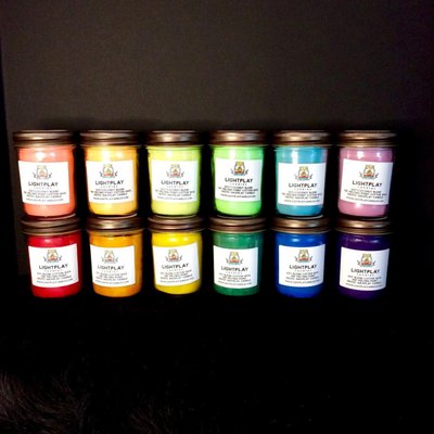 Light Play Candles - One of our first Colorado artisans! Light Play candles are exceptional wax play candles made right here in Denver. Formulated to be body safe and ultra low temp, these candles come in a rainbow (and uv rainbow) of fabulous colors. Turn you lover into art! Light Play Candles - One of our first Colorado artisans! Light Play candles are exceptional wax play candles made right here in Denver. Formulated to be body safe and ultra low temp, these candles come in a rainbow (and uv rainbow) of fabulous colors. Turn you lover into art!